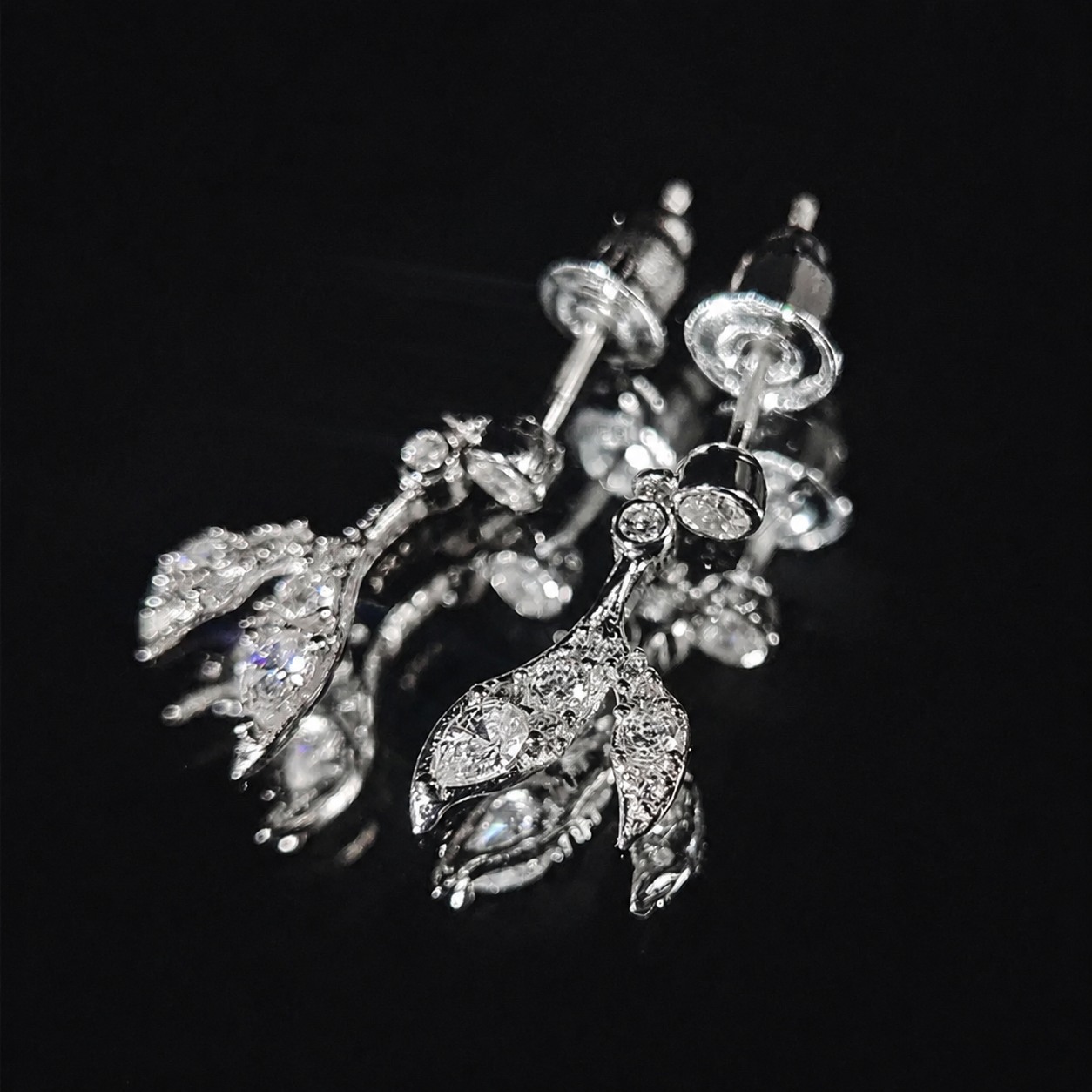 RAFAYEL-Destined Dawntide Wedding Card Earrings
