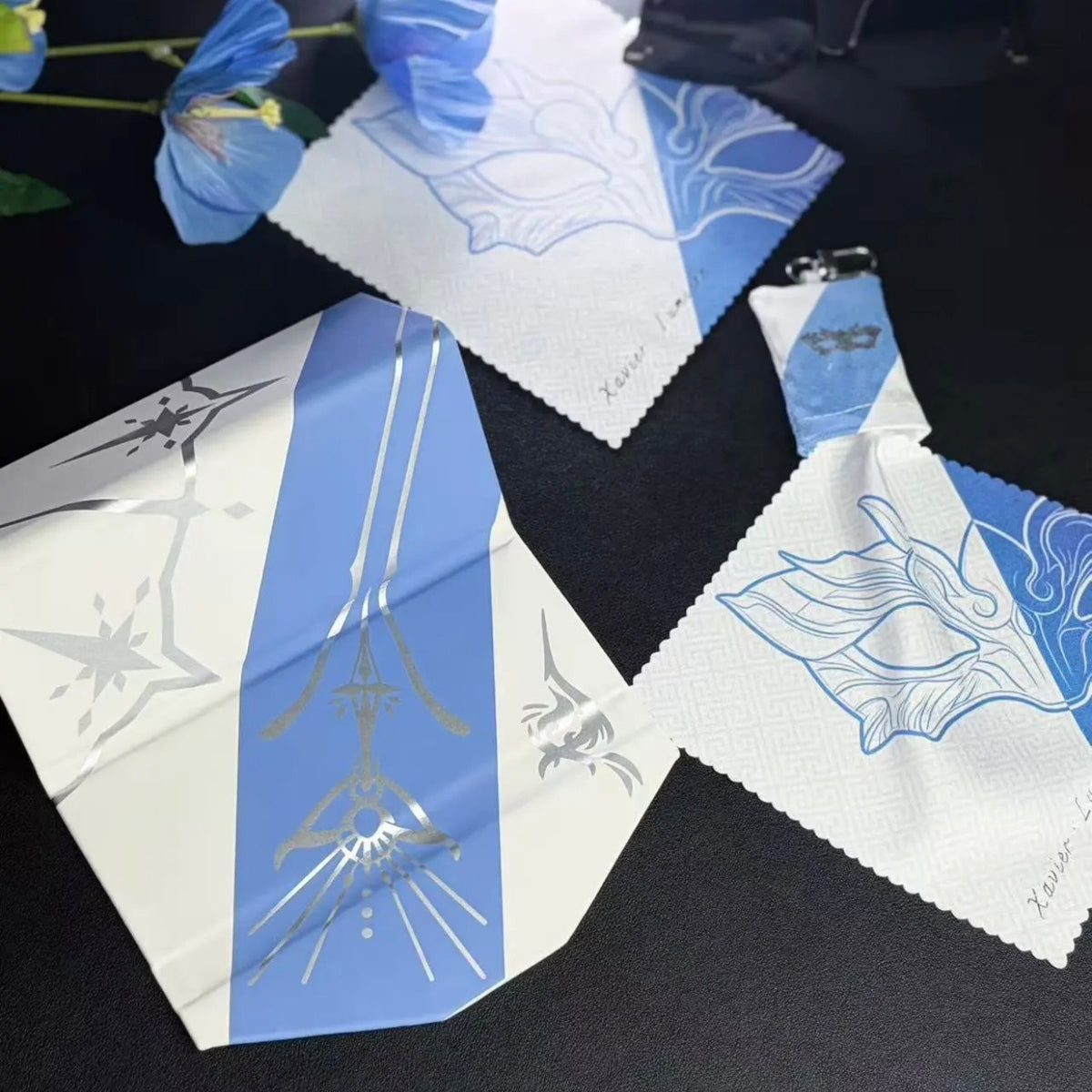 XAVIER-Lumiere Glasses case, glasses cloth, portable glasses cloth