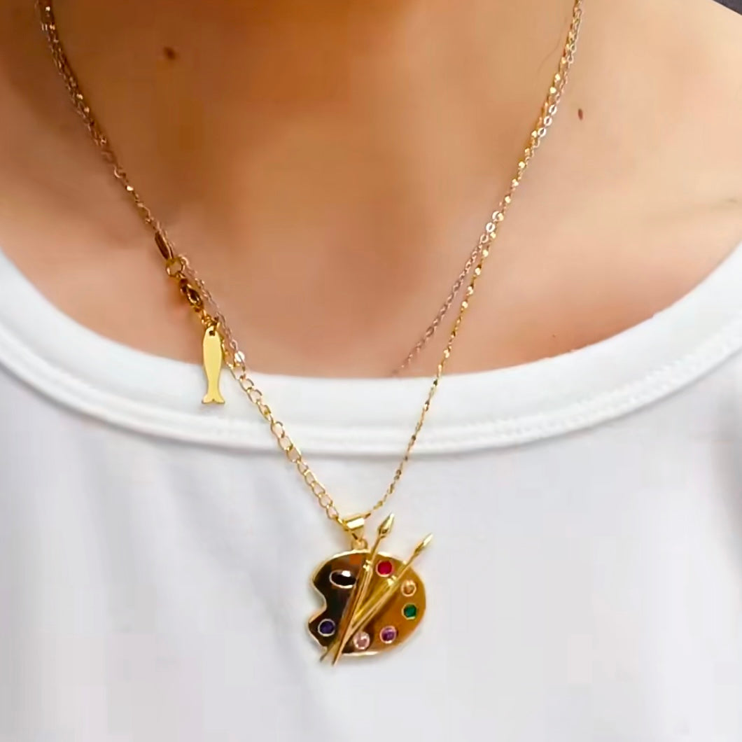 RAFAYEL-INTO THE CANVAS Concept Necklace