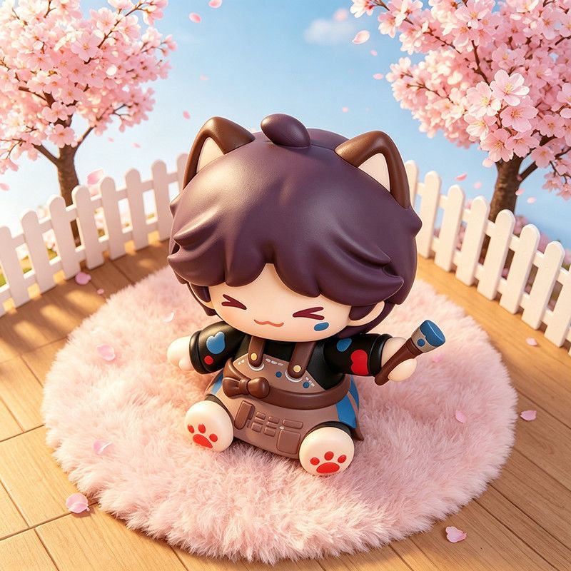 RAFAYEL-Little Artist Resin Figurine