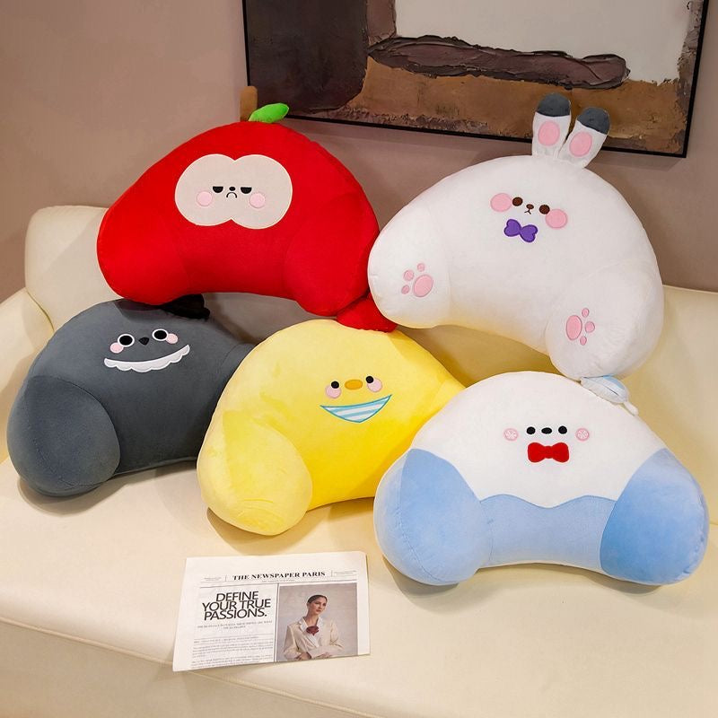 ZAYNE-Snowman Lumbar Support Pillow