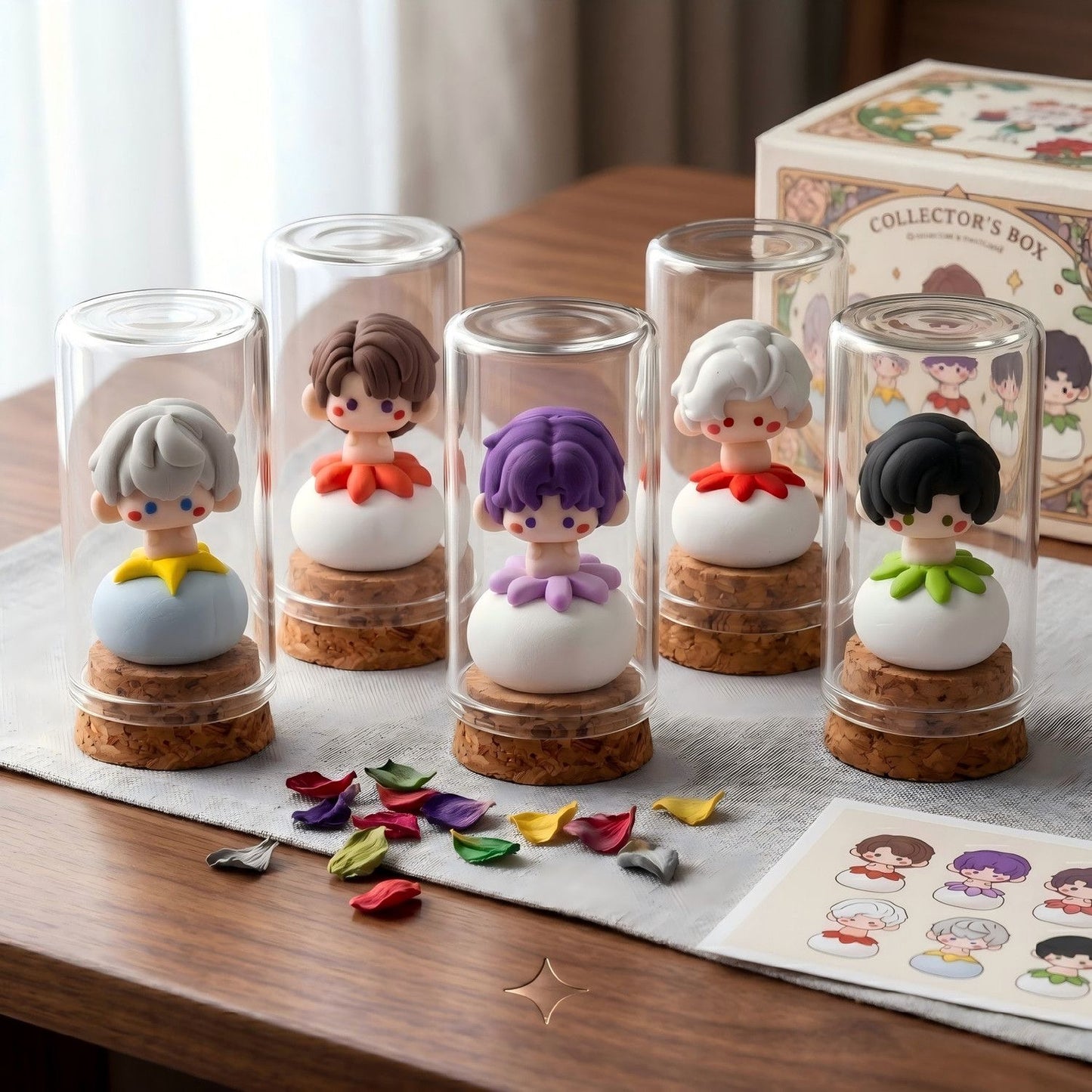 XAVIER-Handmade Clay Dolls 2.2Inch(5.8cm)