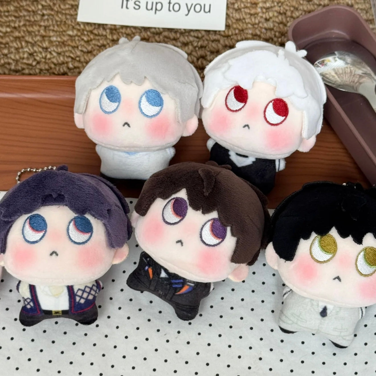 CALEB-Eye-roll Plush Doll 2.54”(10cm)