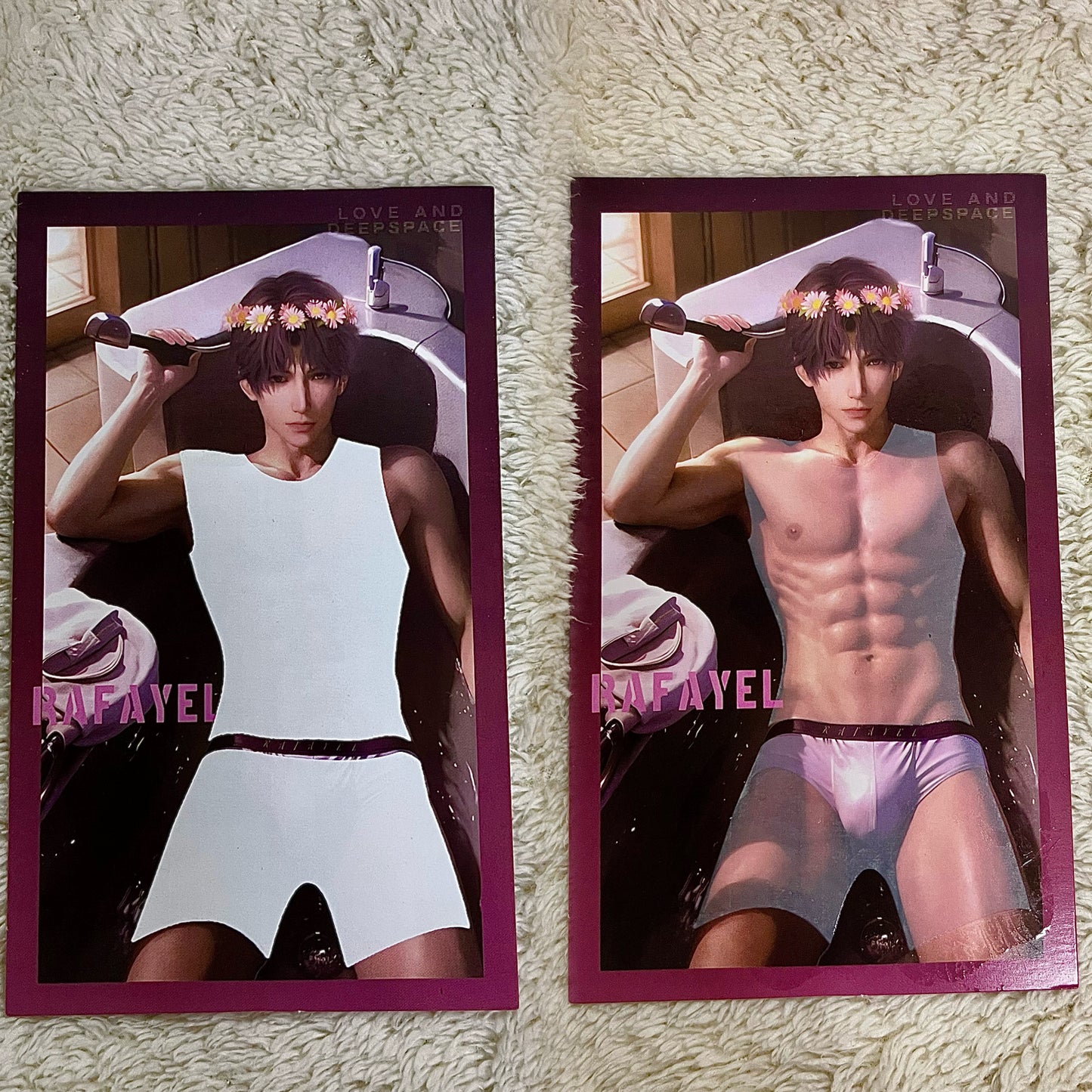 XAVIER-Funny Postcard (Water Can Make the Clothes Disappear, Recoverable After Air Drying)