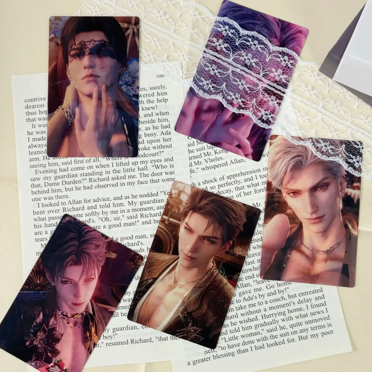 CALEB-Spoils of Night Glasses-Free 3D Lenticular Card