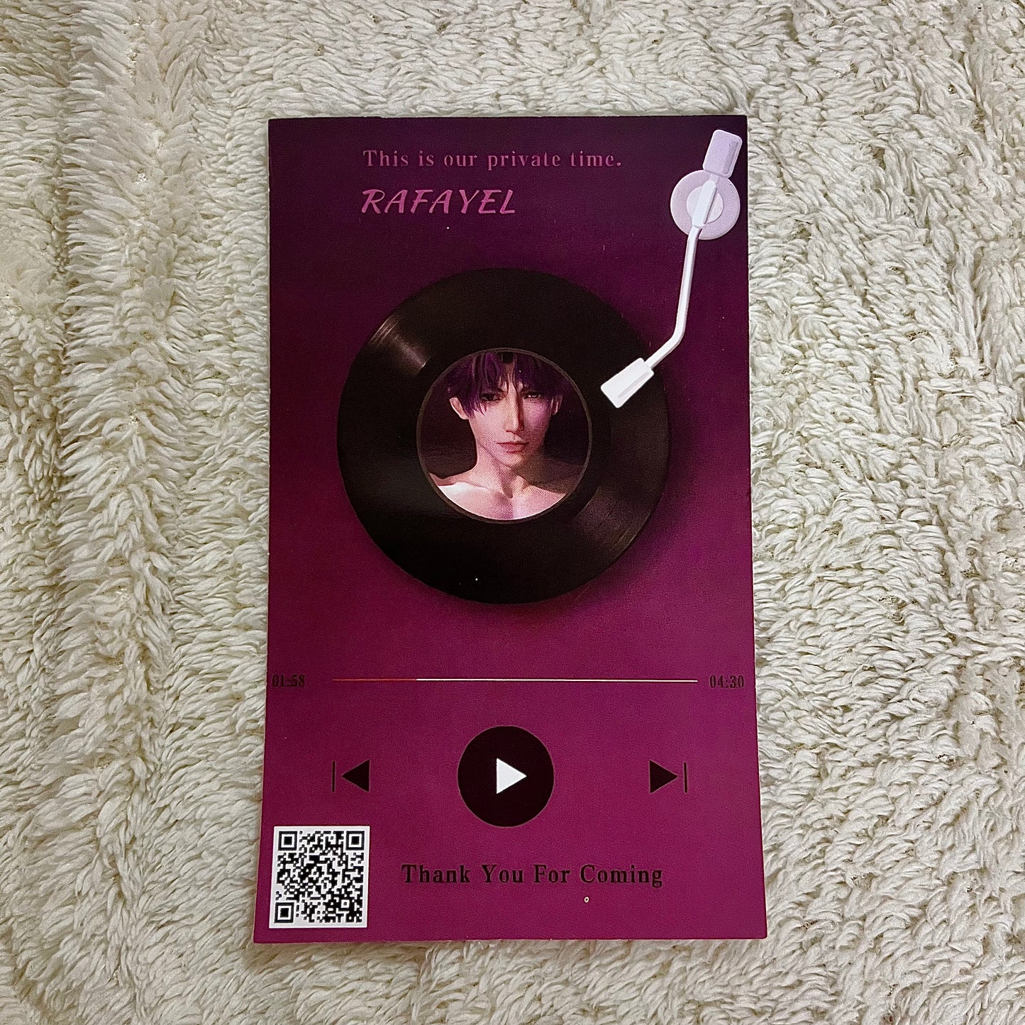 RAFAYEL-Funny Postcard (Water Can Make the Clothes Disappear, Recoverable After Air Drying)