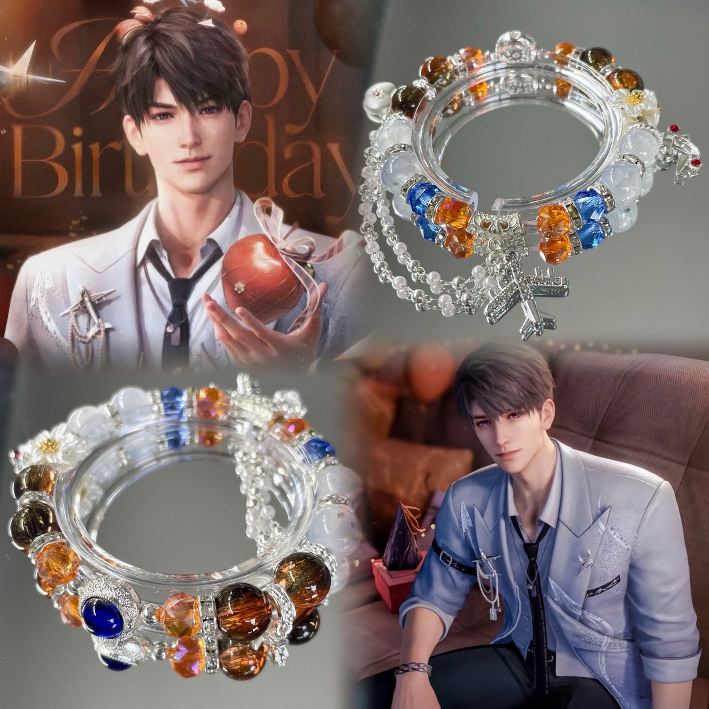 CALEB- Birthday Concept Bracelet