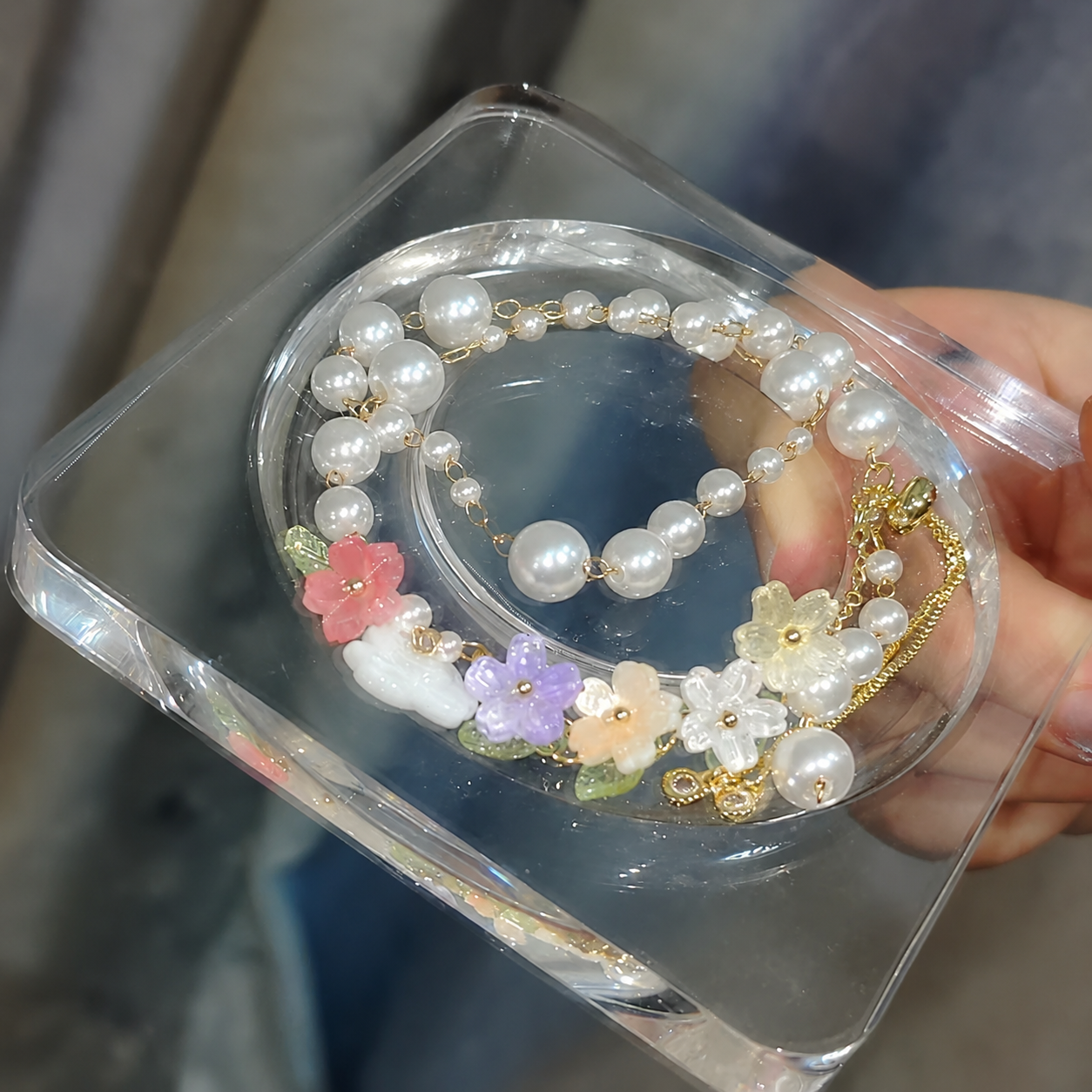XAVIER-Inflorescence Imprints Concept Bracelet (Adjustable)