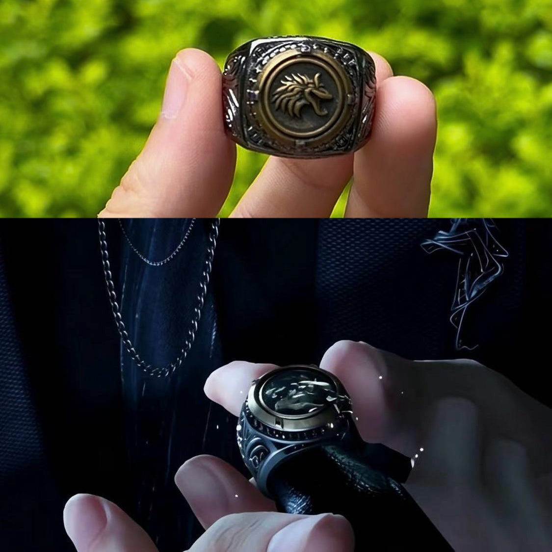 XAVIER-Wolf King Open Ring
