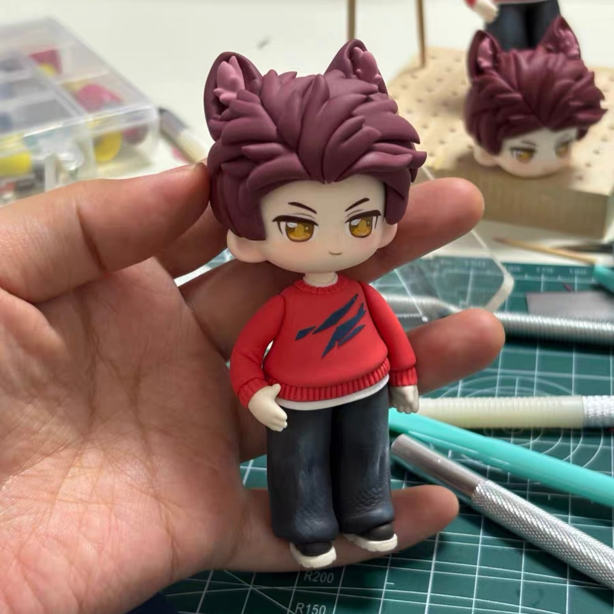 VALKO-Handmade Light Clay Figurine【Presale, Ship Within 30Days】