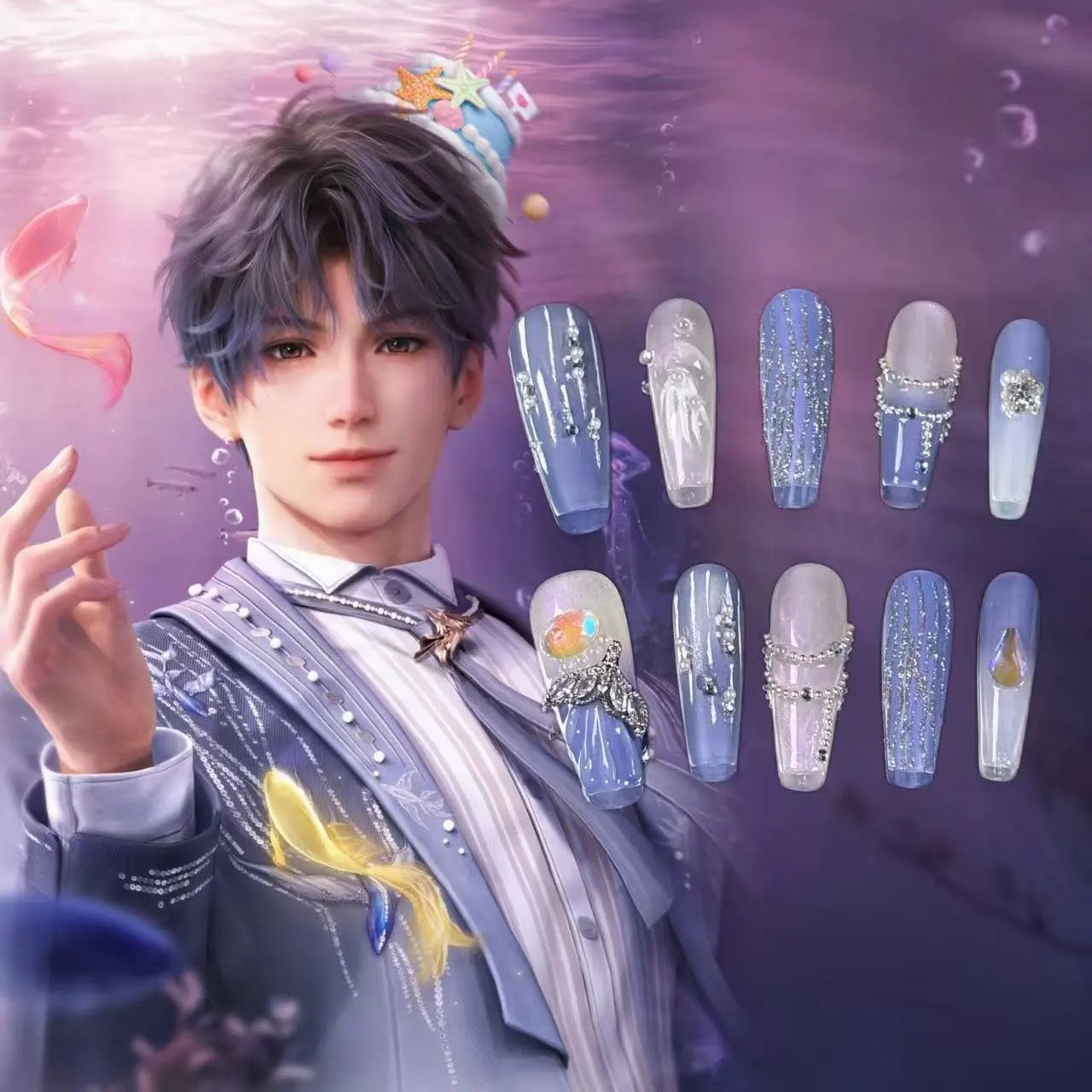 RAFAYEL-Series Concept Wearing Nails Set