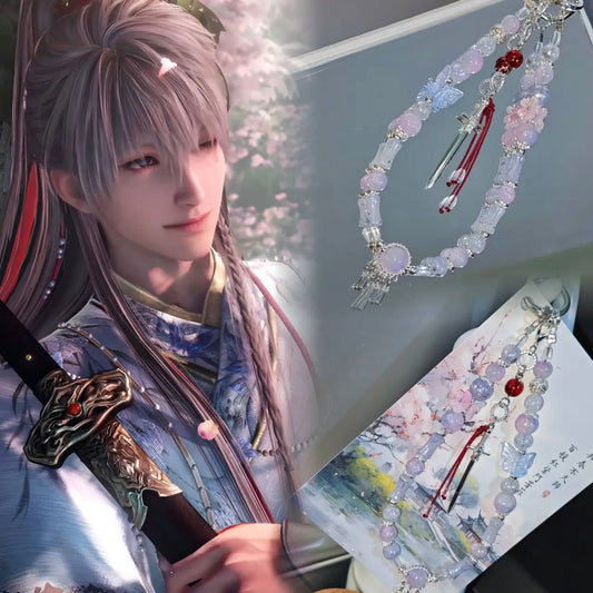 XAVIER-Blades with Blossoms Concept Pendent