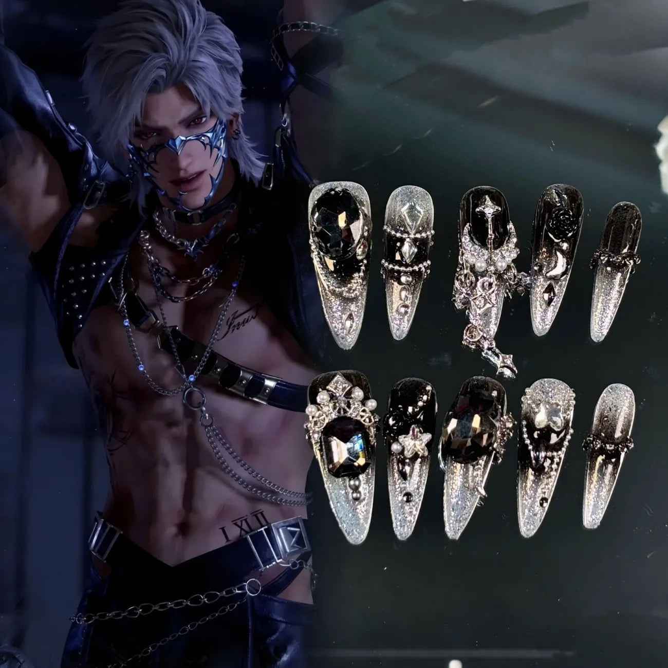 SYLUS-Series Concept Wearing Nails Set