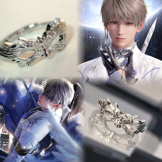 XAVIER-Lumiere Ring, Open Ring (Adjustable, Can Be Adjusted 6 to 9)