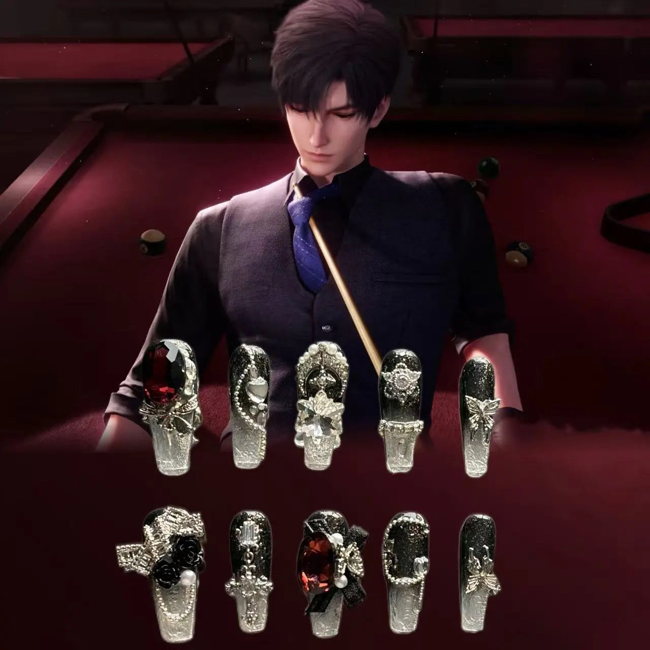 ZAYNE-Series Concept Wearing Nails Set