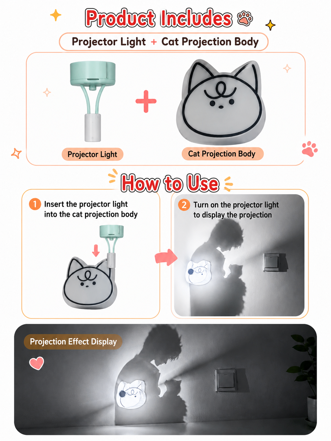 SYLUS-Projection Night Light