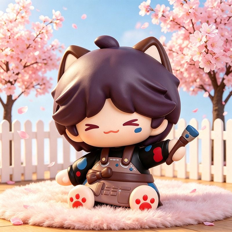 RAFAYEL-Little Artist Resin Figurine