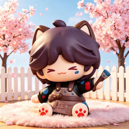 RAFAYEL-Little Artist Resin Figurine
