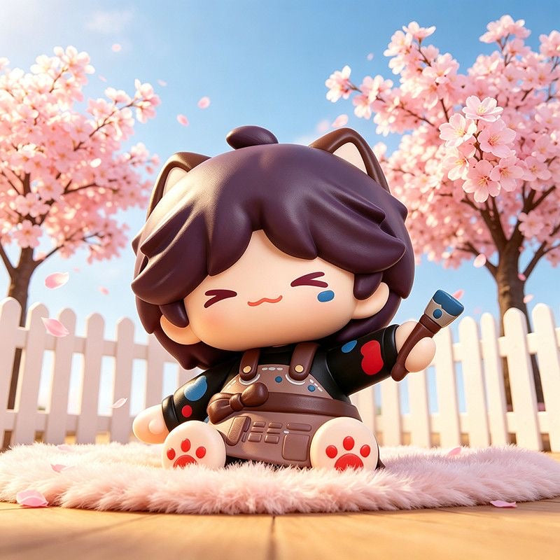 RAFAYEL-Little Artist Resin Figurine