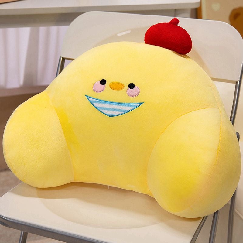 RAFAYEL-Painter Chicken Lumbar Support Pillow