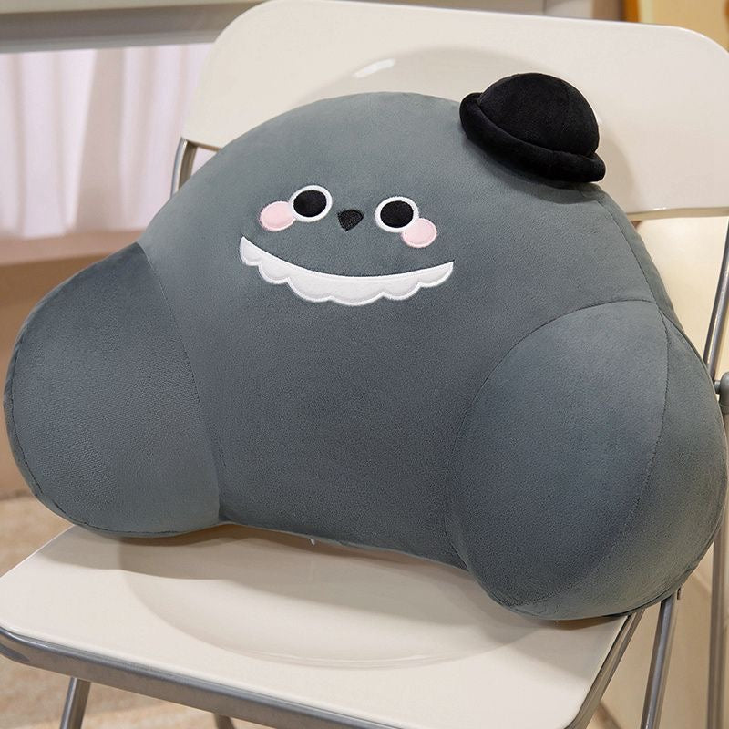 RAFAYEL-Painter Chicken Lumbar Support Pillow