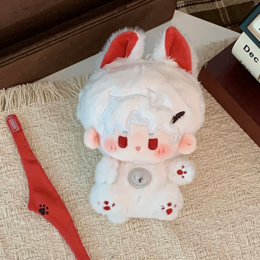 SYLUS-Cotton Doll with Bib & Animal Body 2.54”（10cm）