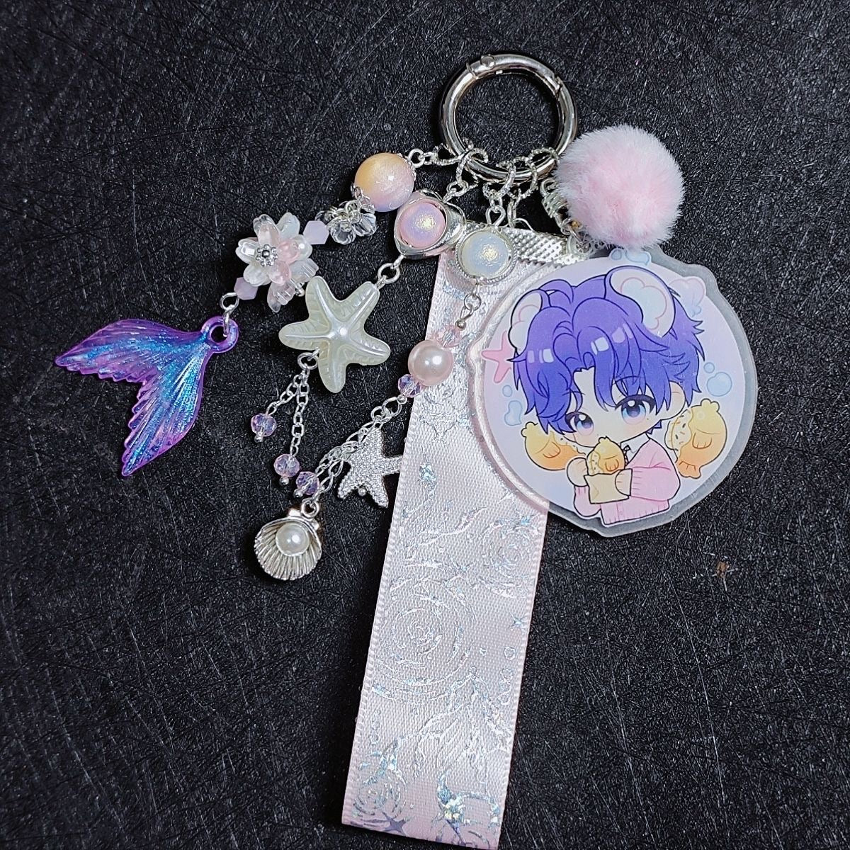 CALEB-Keychain Phone Pendant
