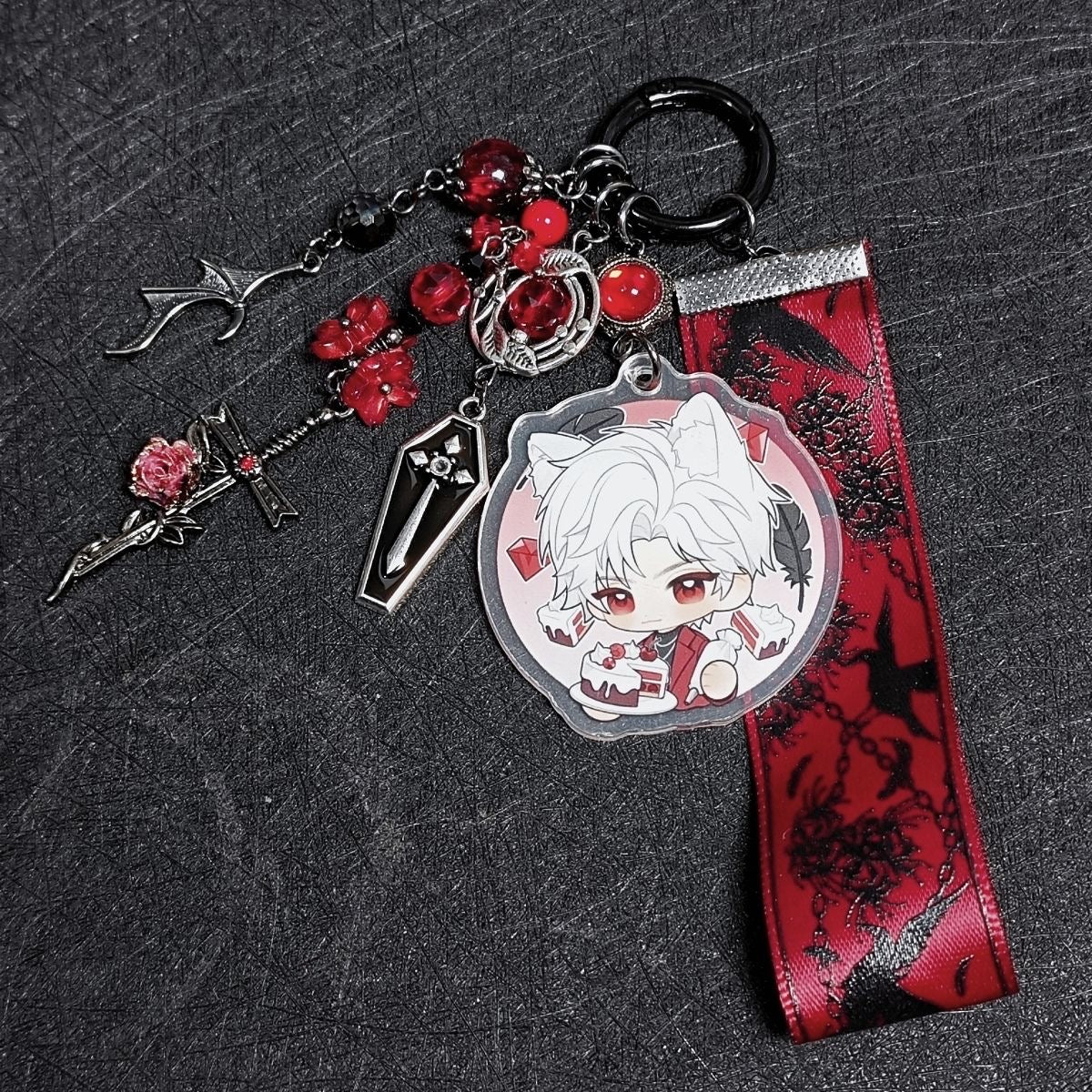 CALEB-Keychain Phone Pendant