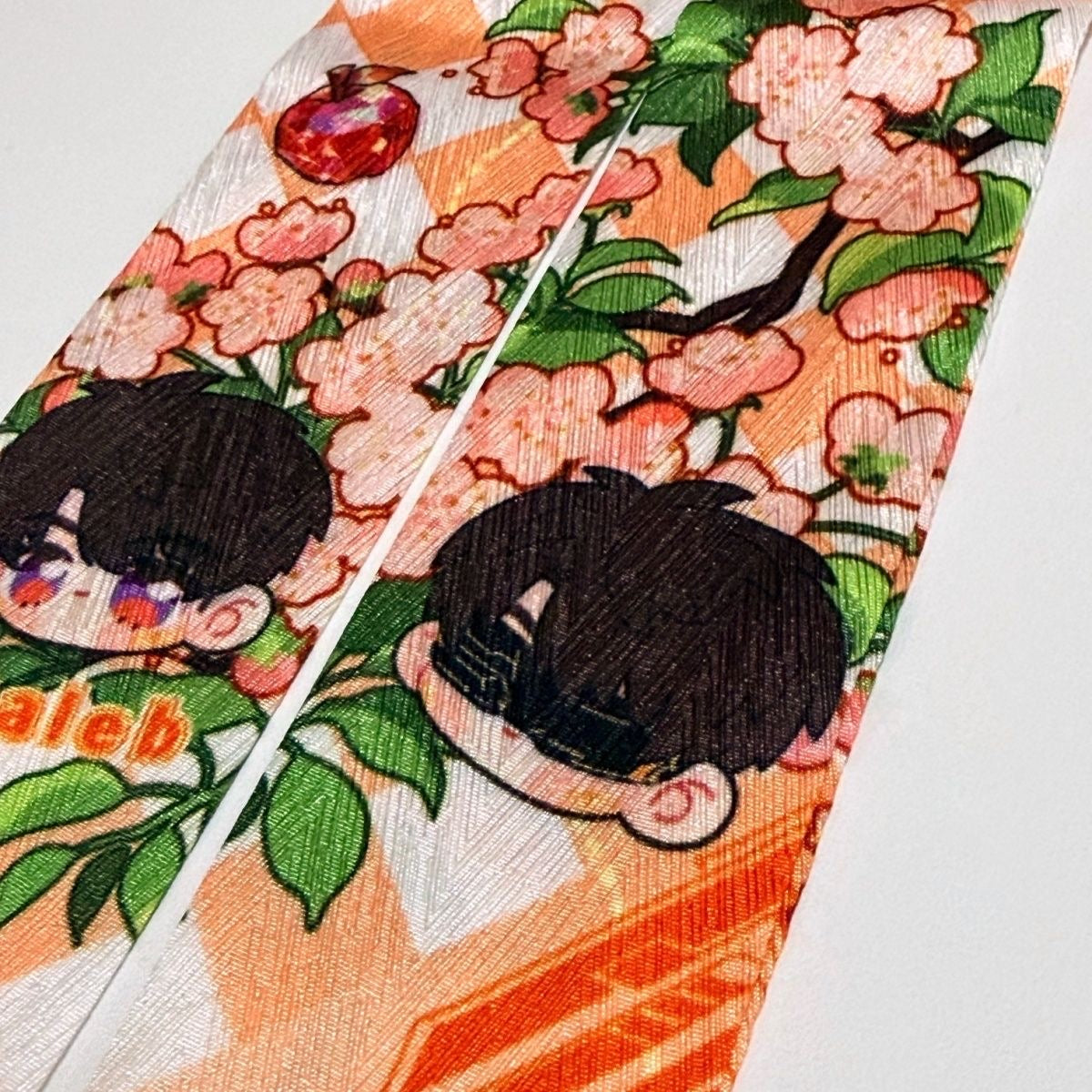 CALEB-Hair/Bag Ribbon & Hair Scrunchie