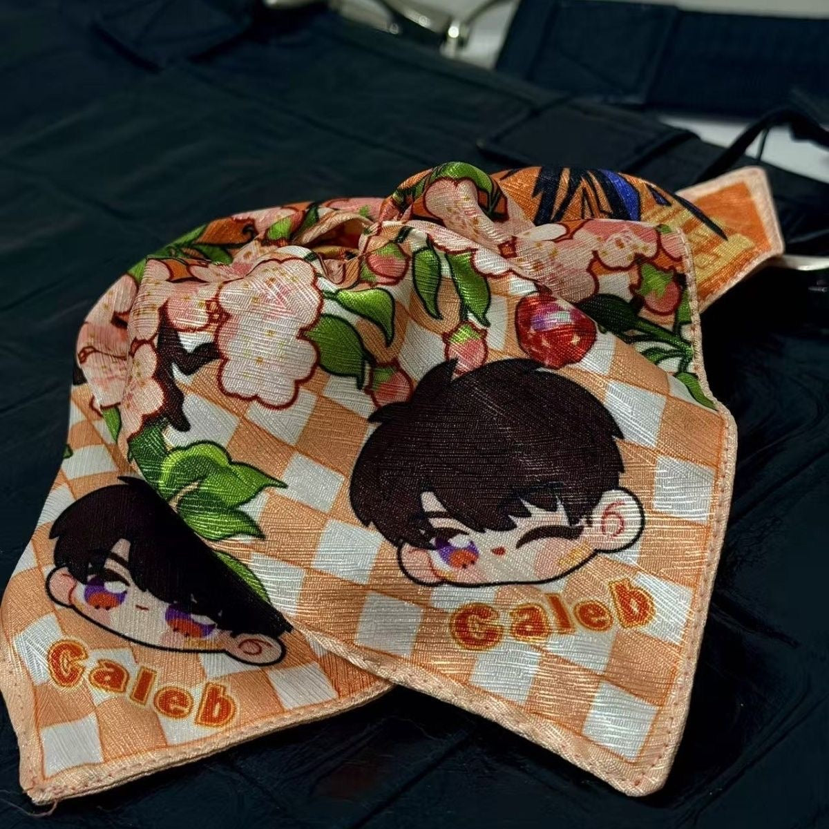 CALEB-Hair/Bag Ribbon & Hair Scrunchie