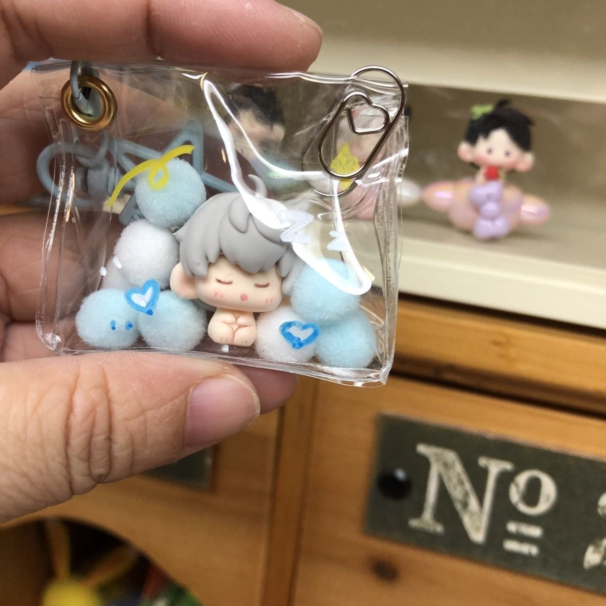 ZAYNE-Handmade Clay Figurines Keychain【Presale, Ship Within 15 Days】