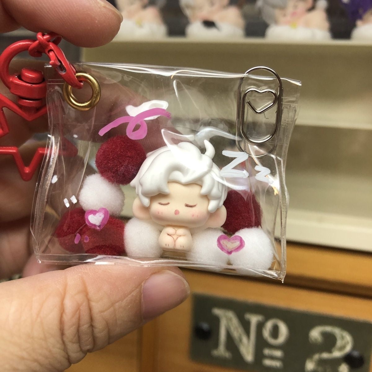 ZAYNE-Handmade Clay Figurines Keychain【Presale, Ship Within 15 Days】