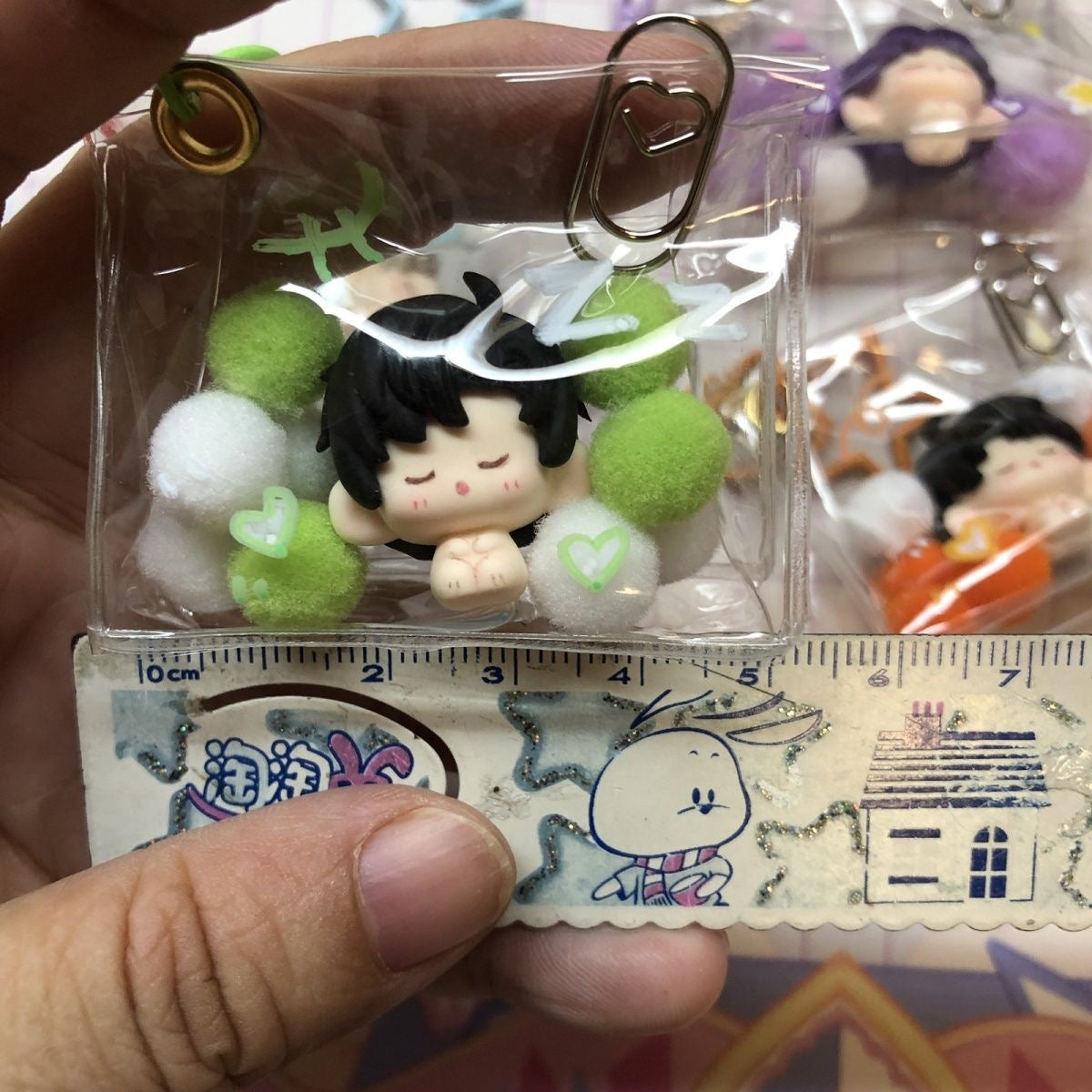ZAYNE-Handmade Clay Figurines Keychain【Presale, Ship Within 15 Days】