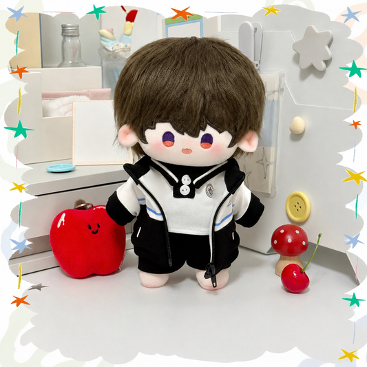 CALEB-Cotton Doll with Outfit Set 20cm（7.9inch）