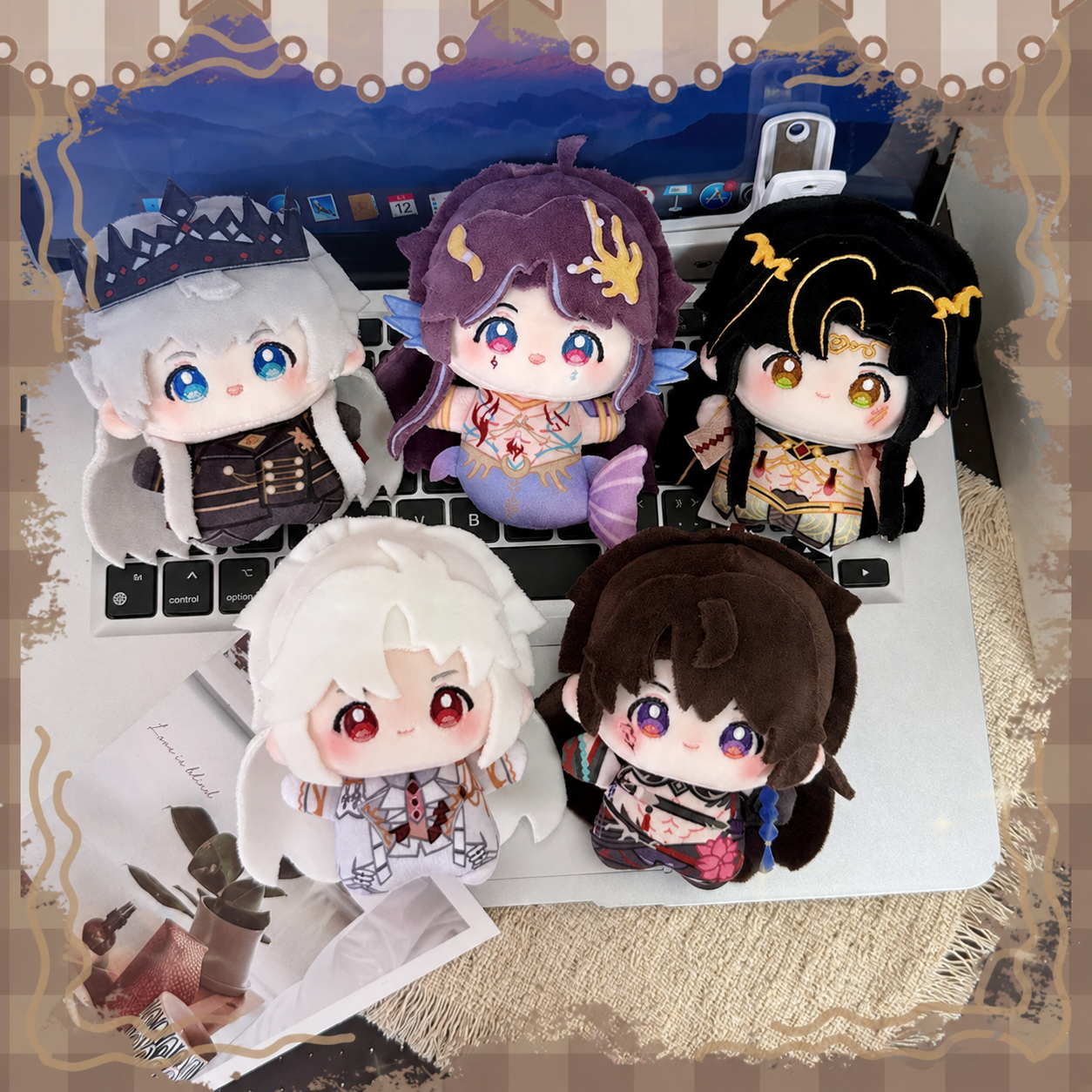 XAVIER-King of Darknight Plush Doll 2.54”（10cm）