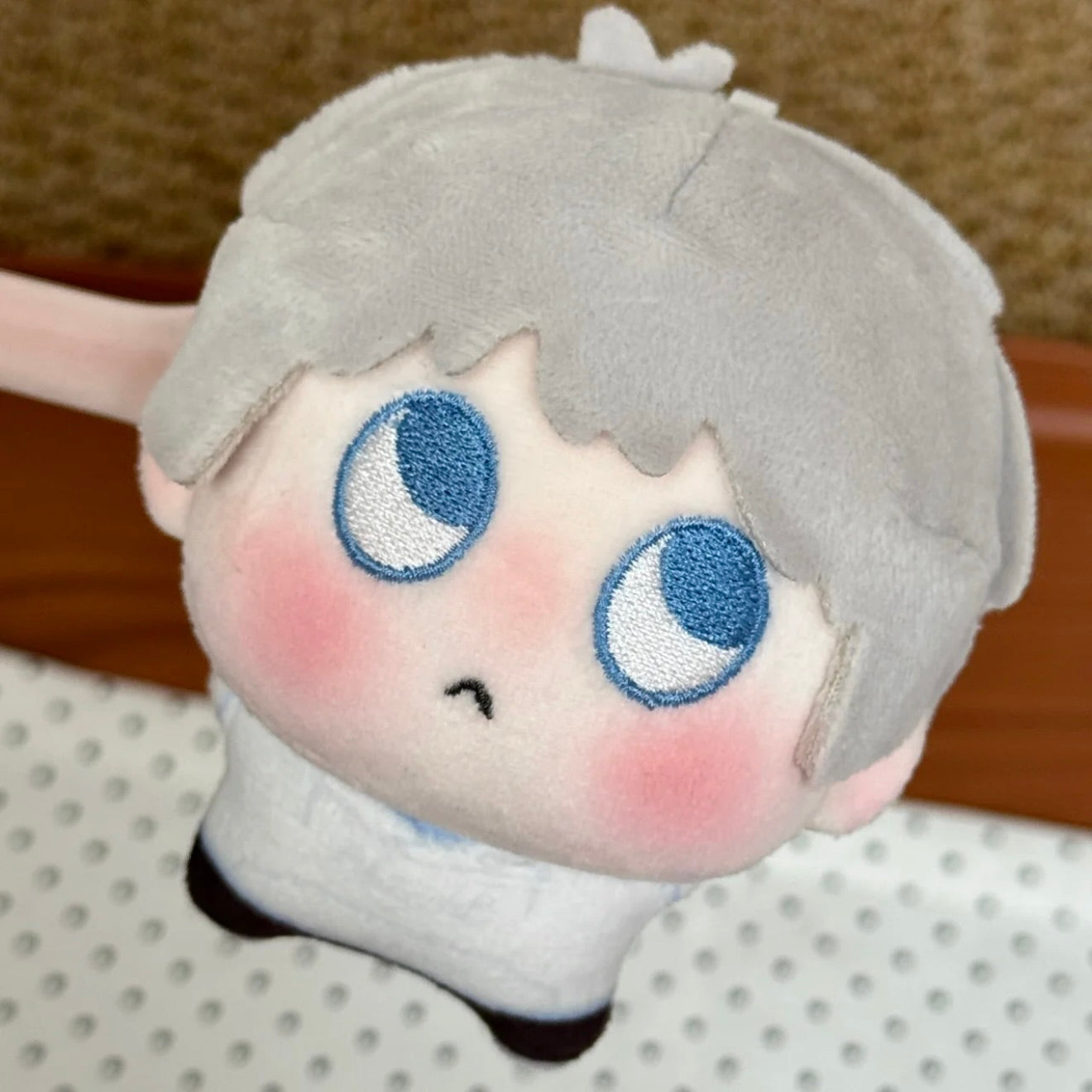 ZAYNE-Eye-roll Plush Doll 2.54”（10cm）