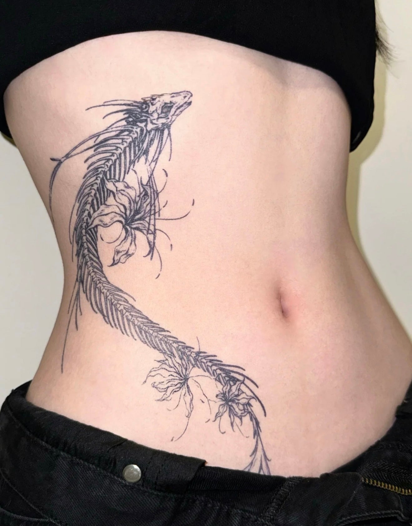 RAFAYEL-Herbal Grass Texture Tattoo Sticker
