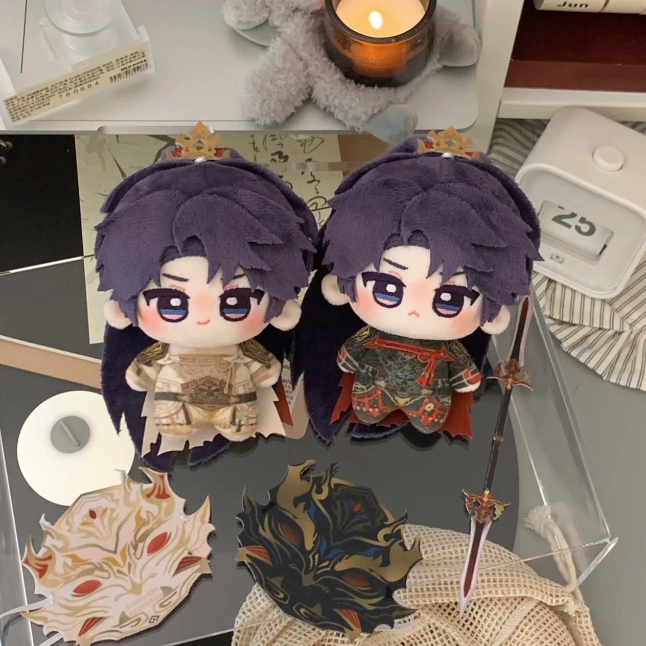 RAFAYEL-Pozhenzi Plushie Doll With Mask 10cm（3.94inch）【Presale, Ship Within 60 Days】