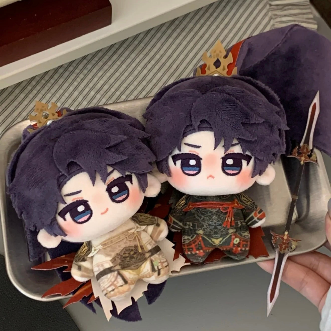 RAFAYEL-Pozhenzi Plushie Doll With Mask 10cm（3.94inch）【Presale, Ship Within 60 Days】