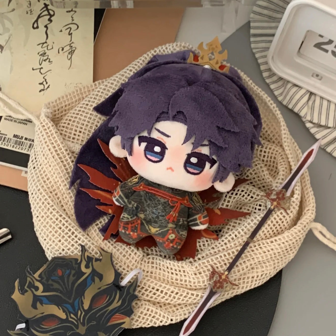 RAFAYEL-Pozhenzi Plushie Doll With Mask 10cm（3.94inch）【Presale, Ship Within 60 Days】