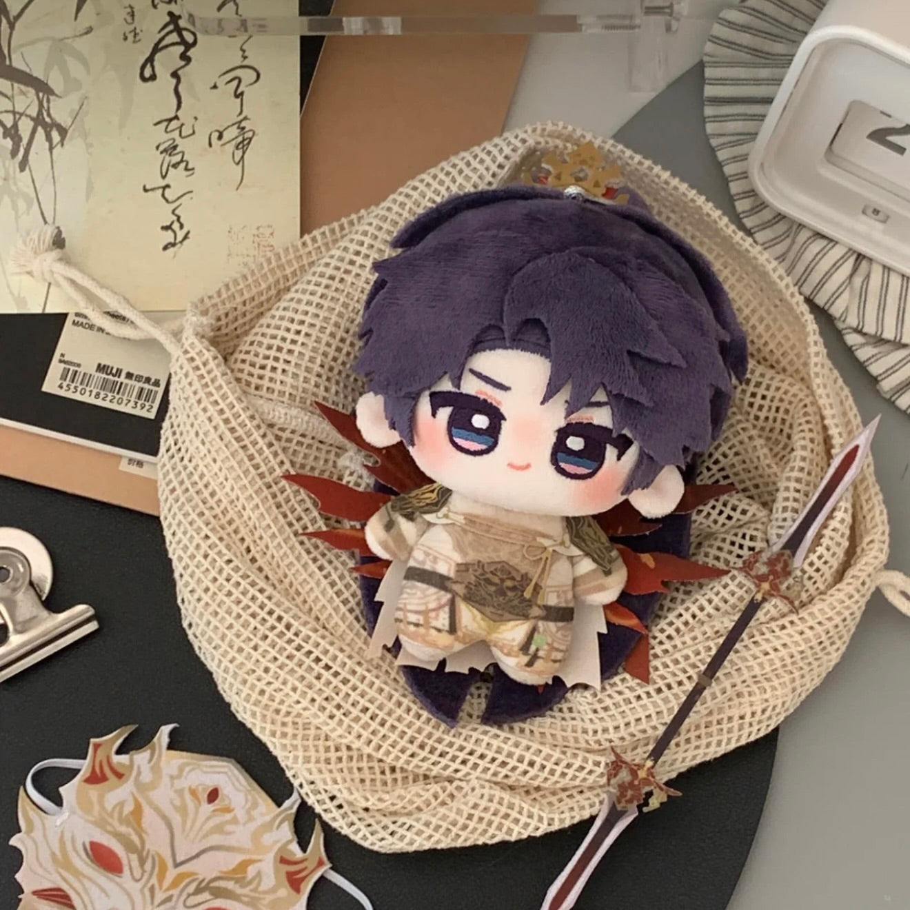 RAFAYEL-Pozhenzi Plushie Doll With Mask 10cm（3.94inch）【Presale, Ship Within 60 Days】