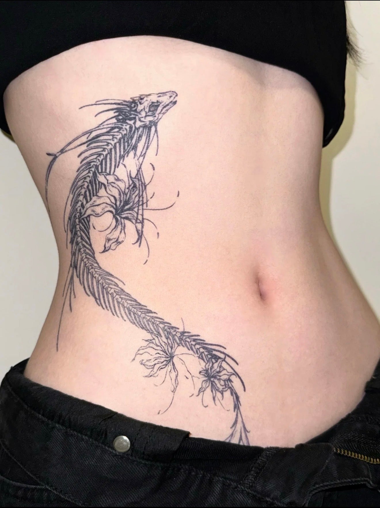 RAFAYEL-Herbal Grass Texture Tattoo Sticker