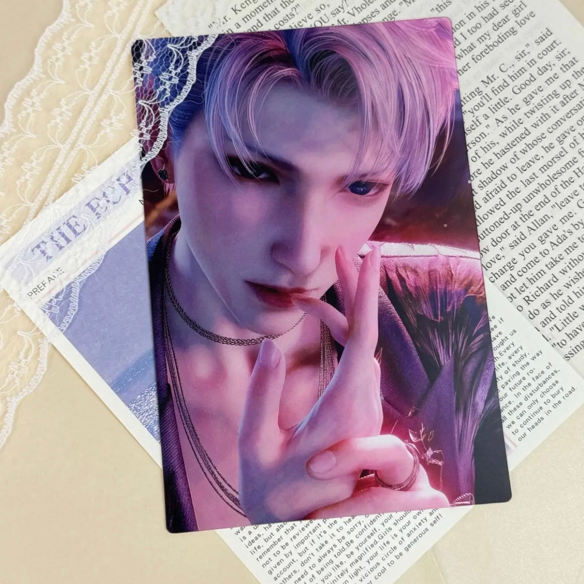 CALEB-Spoils of Night Glasses-Free 3D Lenticular Card