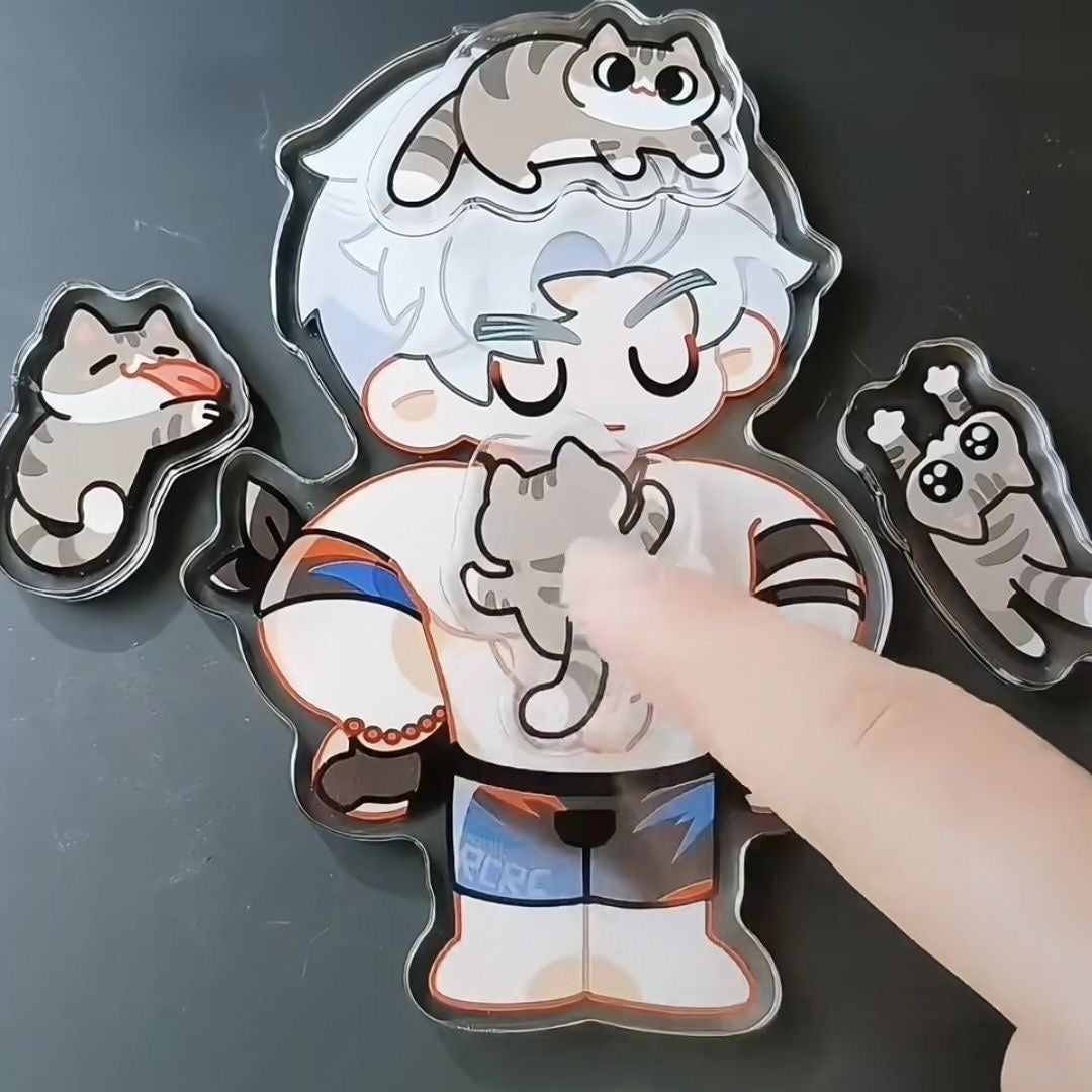 SYLUS- Cat Tree Fridge Magnet