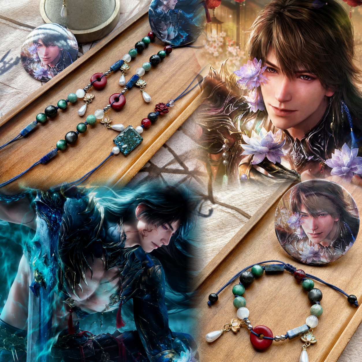 CALEB-NetherLord Concept Bracelet (Adjustable）