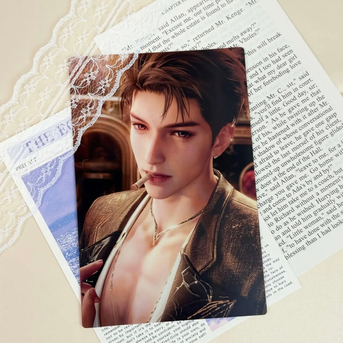 CALEB-Spoils of Night Glasses-Free 3D Lenticular Card