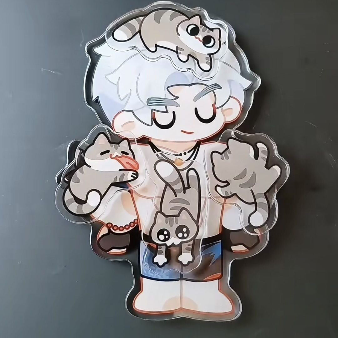 SYLUS- Cat Tree Fridge Magnet