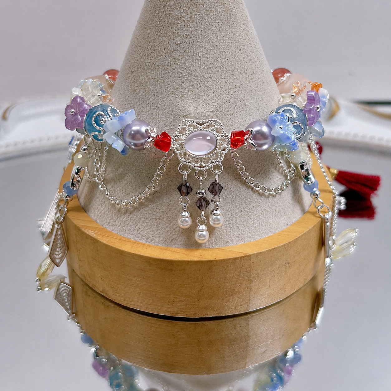 RAFAYE-Carved Gemheart Concept Bracelet（Adjustable）