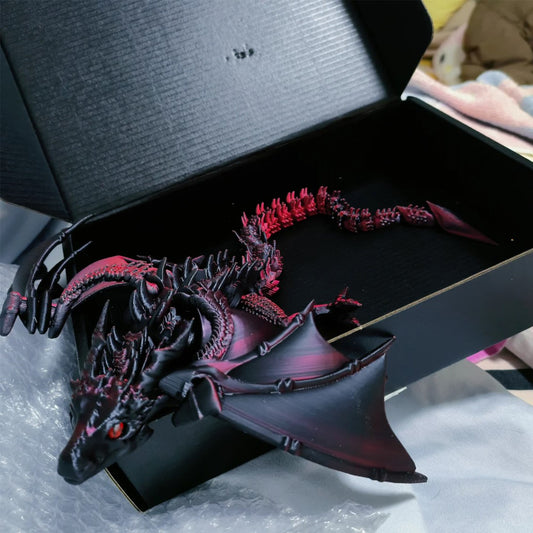 SYLUS-3D Sylus Dragon Ornament With Movable Joints