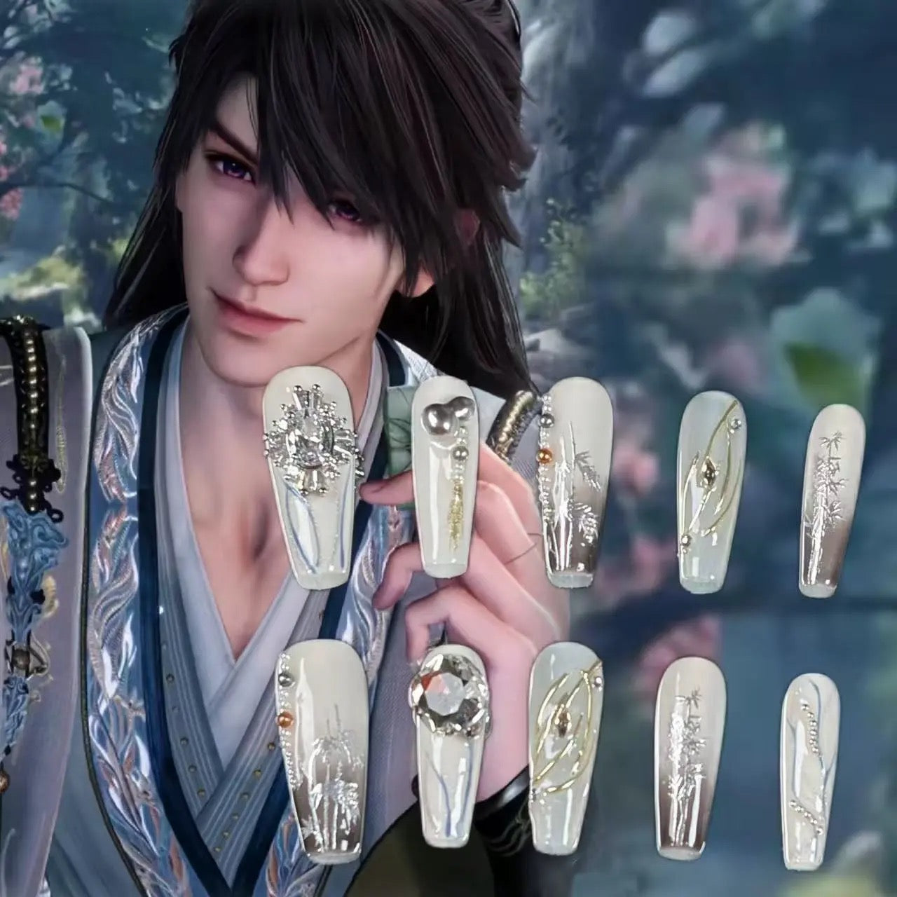 CALEB-Series Concept Wearing Nails Set